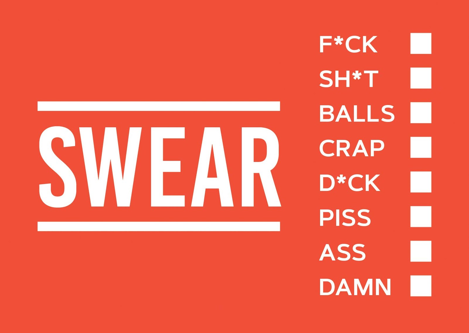 Swear Vouchers: The Filthy Way to Say What You Really Think by Summersdale Publ - Image 5