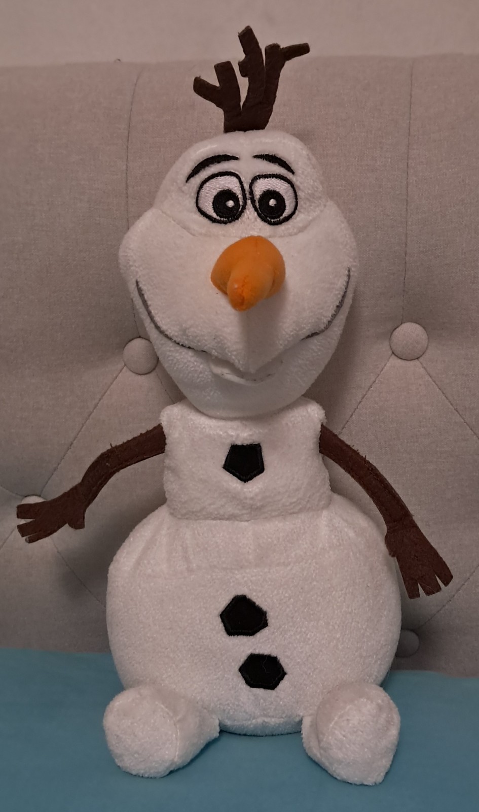 Peluche pupazzo di neve Olaf Frozen Disney 34 cm