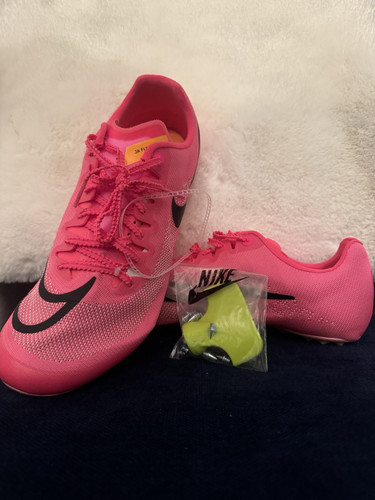 BRAND NEW! Nike Zoom Ja Fly 4 Pink Orange Men’s Track Field Running DR2741-600