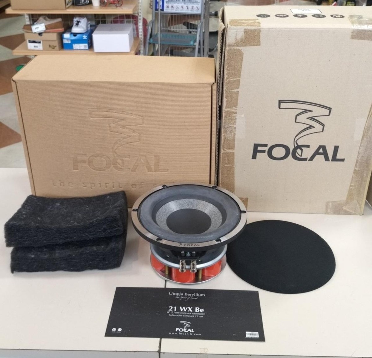 FOCAL UTOPIA BE 21WX Car Audio Subwoofer Unit Very Good from JP | eBay