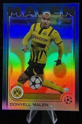 2024/25 Topps UCC Flagship Donyell Malen Borussia Dortmund 128/275 Blue #73