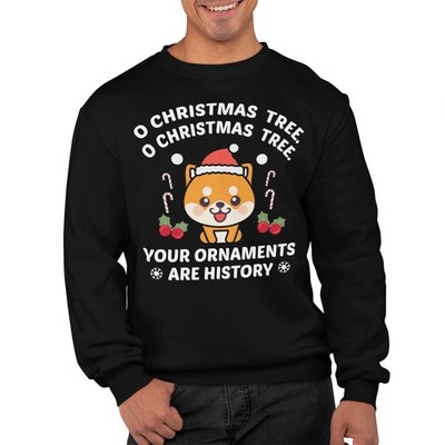 Shiba Inu Weihnachtspullover lustiger hässlicher Pullover Unisex Kinder Erwachsene Neuheit Geschenk Top