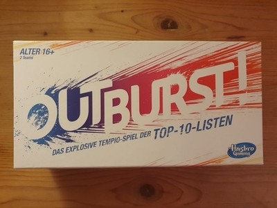 OUTBURST Das explosive Tempio Spiel der Top-10-Listen 2016 Hasbro Gaming
