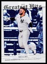 2026 Topps Jasson Domínguez 2025 Greatest Hits