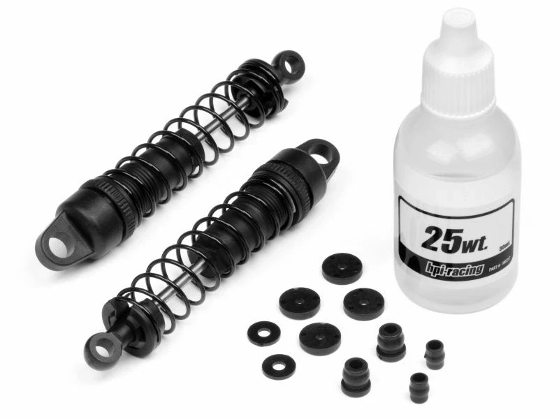 HPI 87255 - Front SHOCK SET Firestorm 67-87mm (Assembled/2 Shocks) Inc. Oil MT