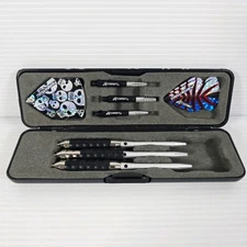 Accudart  Dart Set High Quality Steel Stainless Steel Barrel  - With Case 