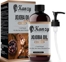 Kanzy Jojobaöl 250 Ml Reines, Kaltgepresstes...