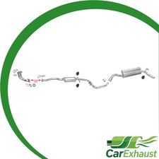 Auspuff für FORD ESCORT 1.4 Cabrio Fließheck 1995-2001 +Rohr Auspuffanlage