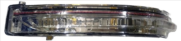 Fits TYC O�WIETLENIE 324-0179-3 NS QSHQI II 2014-ON MIRROR SIDE BLINKER ASSY RH