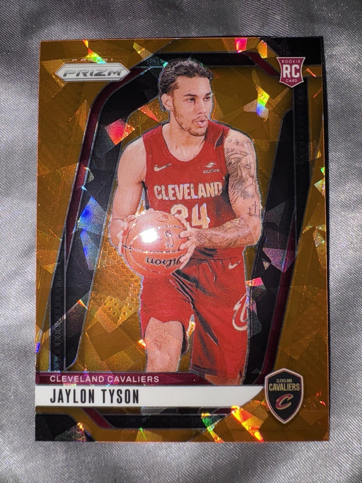 Jaylon Tyson Rookie Card Orange