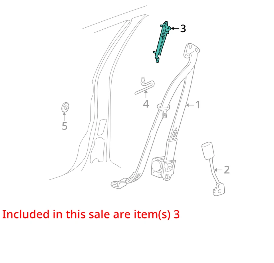 AJUSTADOR ASM P/ASIENTO SHLDR 22715873 SATURN L300 LW200 2000-2005 - NUEVO OEM Foto 2 de 3