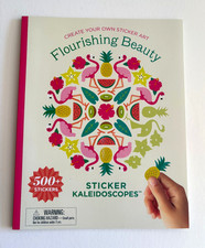 Mrs. Grossman's Flourishing Beauty Sticker Kaleidoscopes Art Activity Book