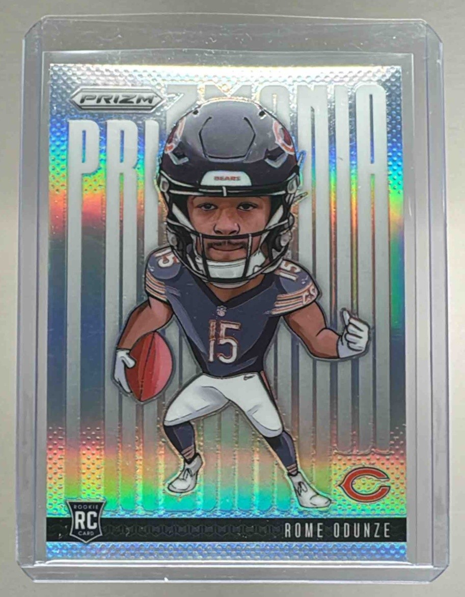 Rome Odunze 2024 Panini Prizm #9 Prizmania SSP Rookie RC