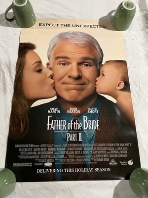 FATHER OF THE BRIDE Part 2 - 18''X27'' Original Movie Poster 1995 Steve Martin