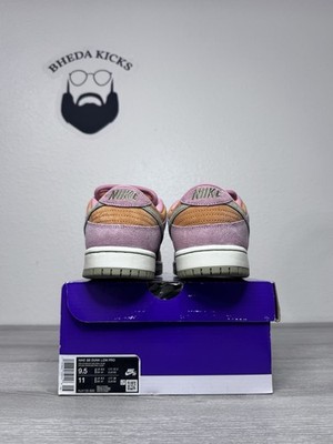 Size 9.5 - Nike SB Dunk Low Red Stardust Olive Mens HJ4135-600