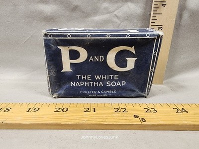 Antique P And G The White Naphtha Soap Procter&Gamble Bar Sealed Unopened #2