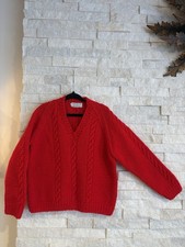 Children  s Vintage Red Sweater 6/6x