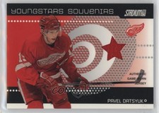 2002-03 Topps Stadium Club Youngstars Souvenirs Pavel Datsyuk #YSS-2 HOF 04xs