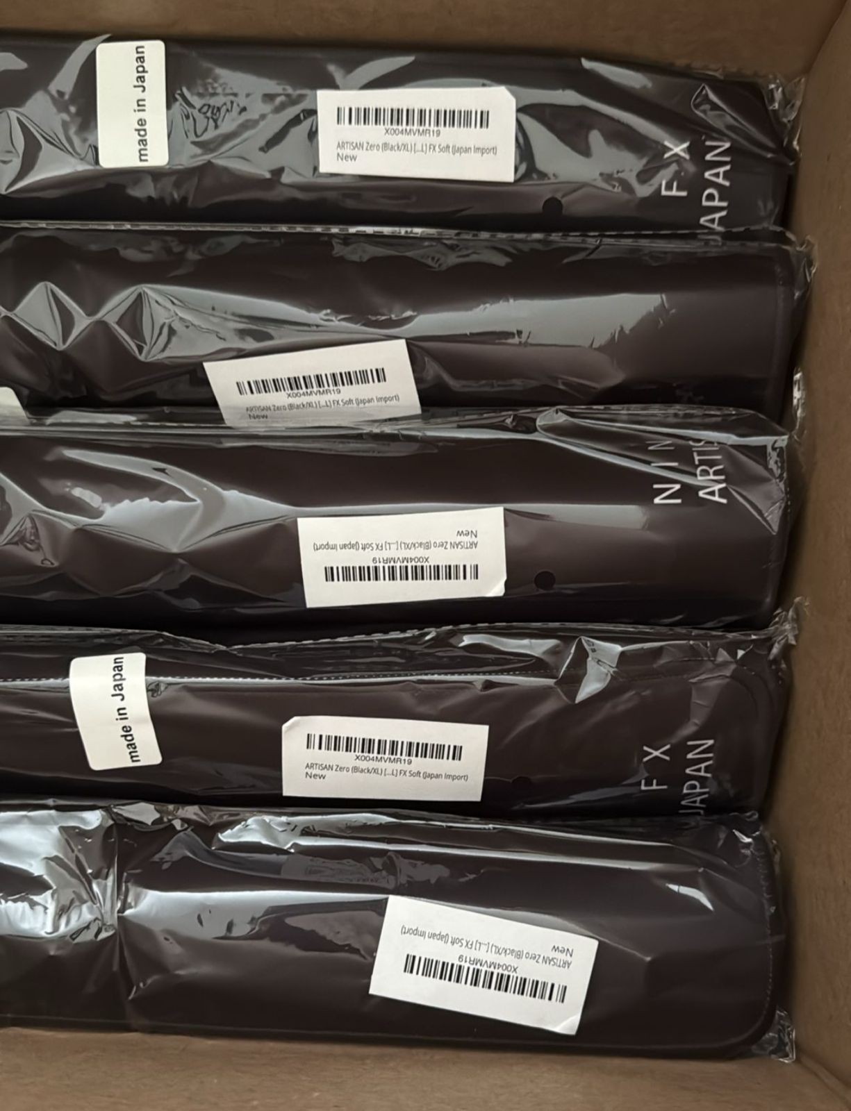 ARTISAN NINJA FX Zero Key Gaming Mouse Pad XSOFT/SOFT/MID [FX-ZR-SF-XL] New