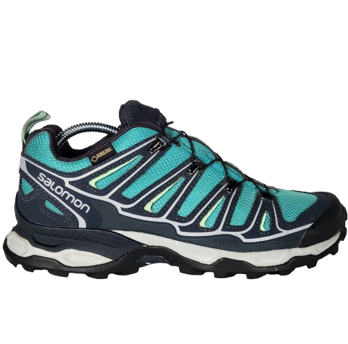Scarpe da trekking Salomon X Ultra Contagrip Goretex donna 9 nere acqua impermeabili