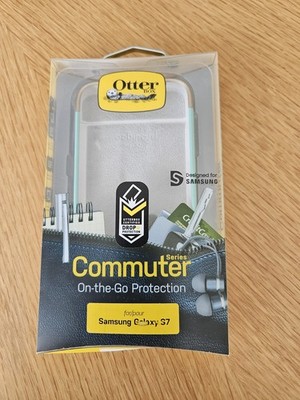 OVP OtterBox Samsung Galaxy S7 Commuter On-the-Go Protection Mint/Gold