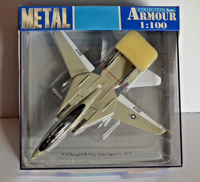 Collection Armour 1:100 F14 Tomcat US Navy Jolly Rogers art.5210 Diecast