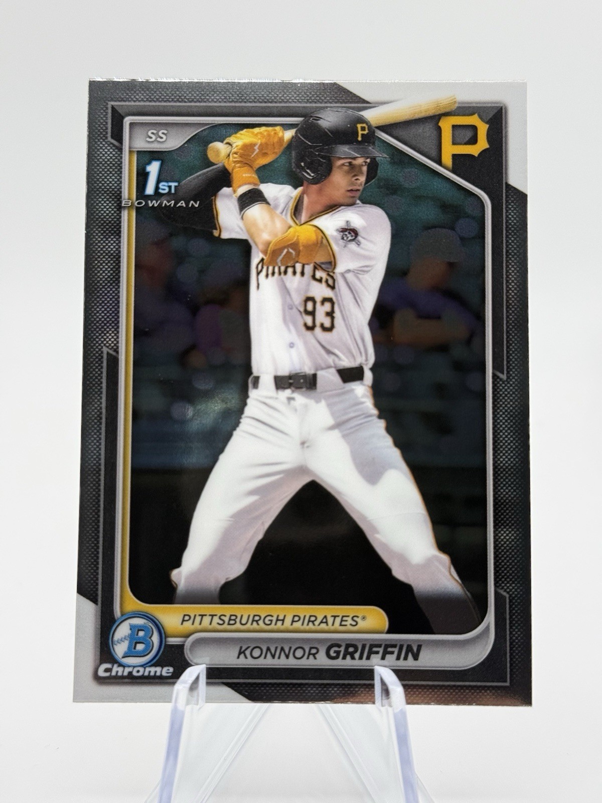 KONNOR GRIFFIN 2024 BOWMAN DRAFT 1ST CHROME PROSPECT #1 #BDC-22 PIRATES🔥