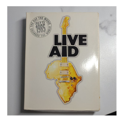 Warner Vision Live Aid DVD Box Set NR Region 1 1985 10 Hours English/French
