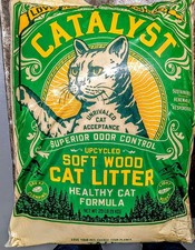 Catalyst Upcycled Soft Wood Healthy Cat Formula Litter 20 lbs 1.00 per pound