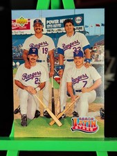 1993 Upper Deck Teammates Juan Gonzalez Jose Canseco Ivan Rodriguez #52 HOF