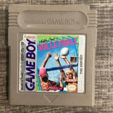 Malibu Beach Volleyball (Nintendo Game Boy, 1990) Cartridge tested.
