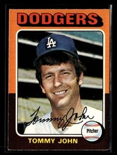 1975 O-Pee-Chee Tommy John #47 Los Angeles Dodgers NM VC1251