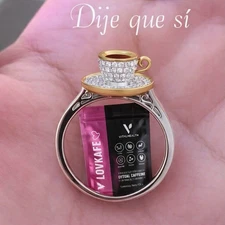Vital Health Coffee - Lovekafe Capuchino Con Anillo Size 8