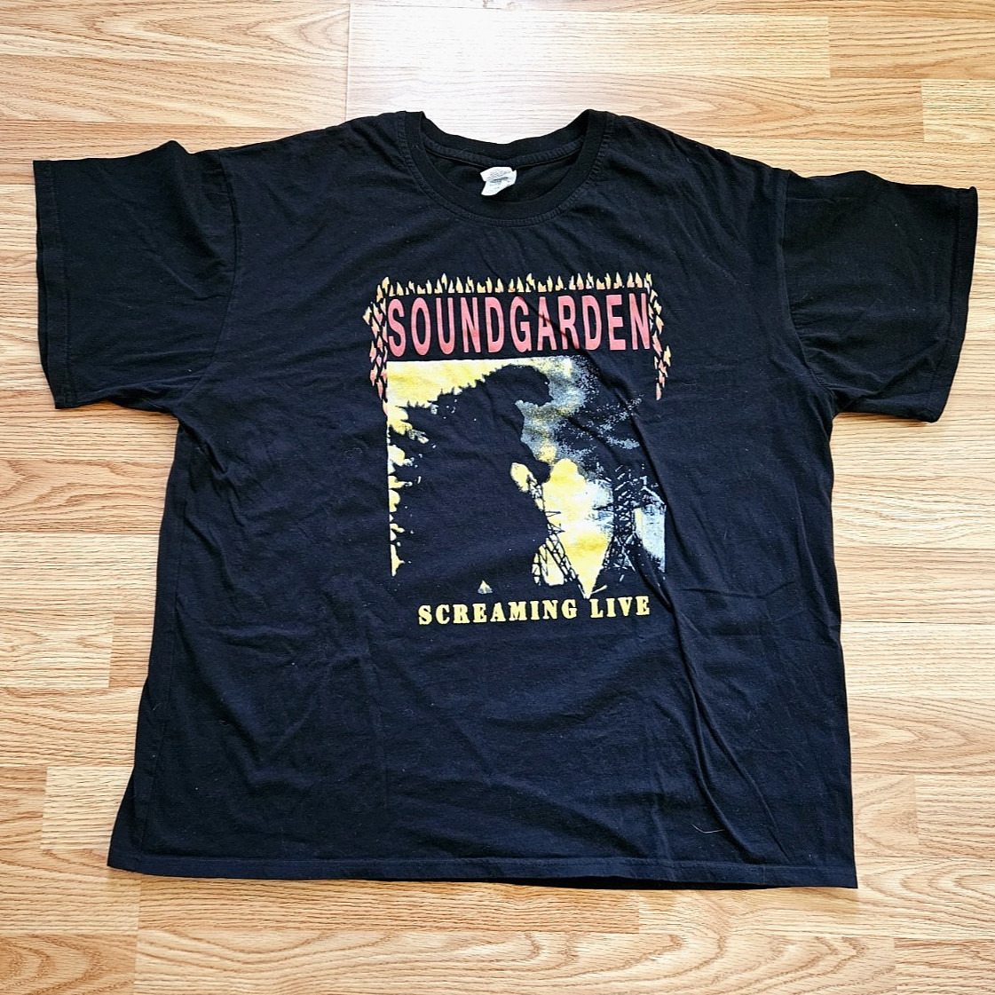 Soundgarden Screaming Live Total F'n Godhead T Shirt Size 2XL image 2