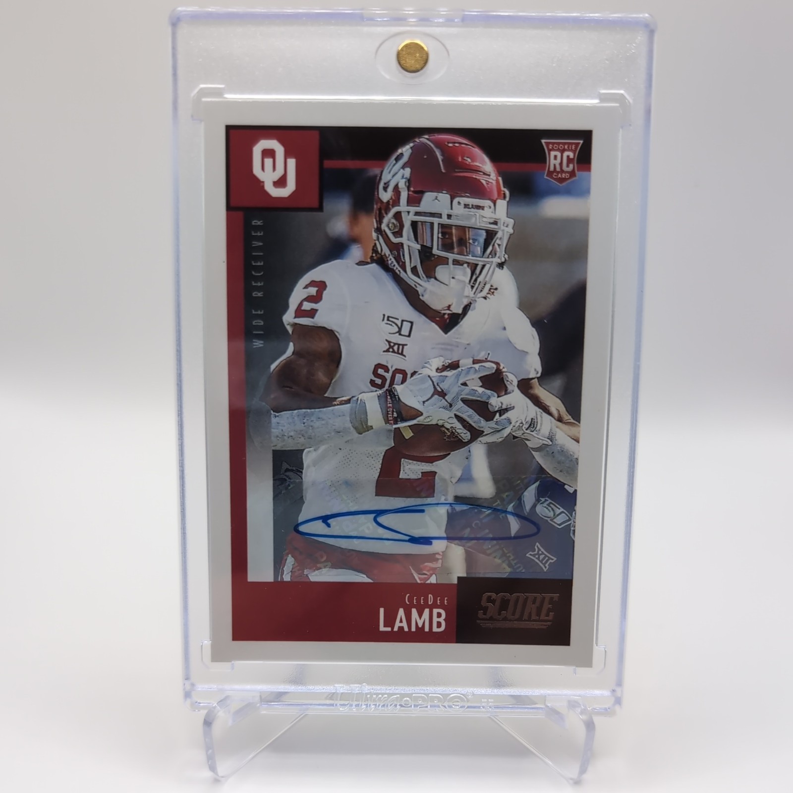 2020 Score - Rookies CeeDee Lamb #416 Signatures (AU, RC)