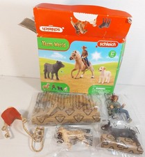 Schleich Farm World Western Riding Adventures 42578 Open Damaged Box