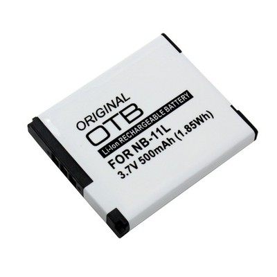 Akku geeignet für Canon IXUS 265 HS, 500mAh, 3.7V, ersetzt: NB-11L