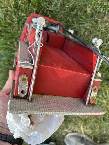 Vintage 1960s Tonka Gas Turbine Pumper Fire Truck Pressed Steel As Is. - Picture 7 of 7