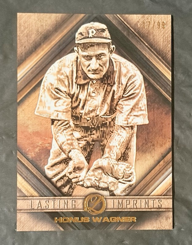 2016 Topps Legacies of Baseball Lasting Imprints 17/99 Honus Wagner #LI-HW