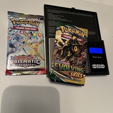 Pokemon Sealed Booster Pack Bundle, Evolving Skies Heavy & Prismatic Evolution