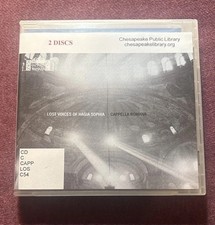 Lost Voices of Hagia Sophia - Capella Romana  CD  Blu-ray Audio EX LIBRARY