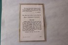 John F. Kennedy, Vintage 1963 Holy Devotional Funeral Prayer Card - Sealed — photo 2