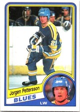 1984-85 O-Pee-Chee #189 Jorgen Pettersson