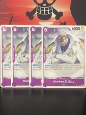 Monkey D. Garp OP16-075 4x Playset English One Piece TCG CCG Mint