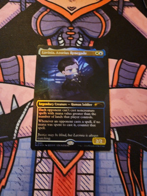 MTG Magic The Gathering Lavinia, Azorius Renegade Foil Secret Lair Commander