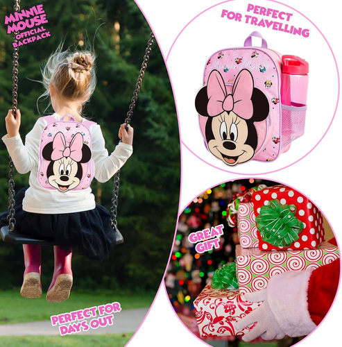 Minnie Zainetto Bambina Zainetto Asilo Bambina Elementare Zaino Minnie Marie Ari - Foto 5 di 12