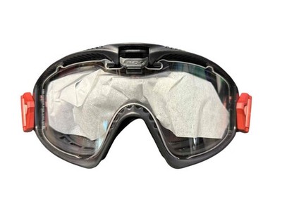 ESS Influx FirePro 1977 FS 0EE7018 Black Safety Goggles W/ Clear & Smoke Lens