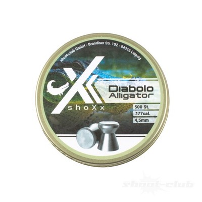 ShoXx. Diabolos 4,5mm Flachkopf Alligator 500 Stk