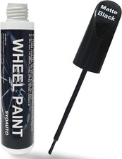 Syoauto Matte Black Rim Touch Up Paint Car Wheel Scratch Repair