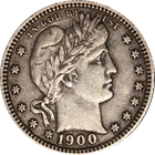 1900-P Barber Quarter - Choice+